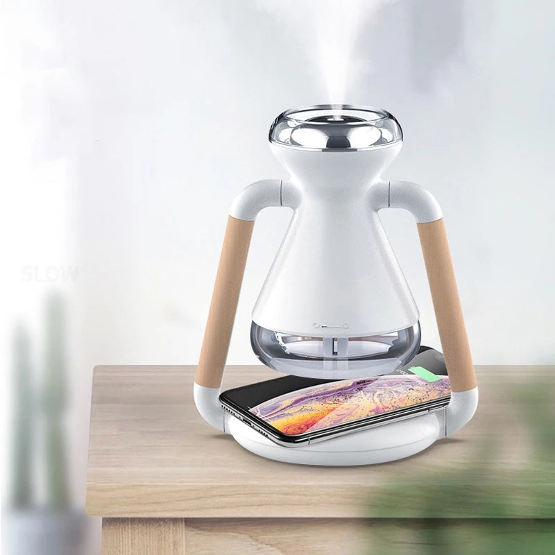 Humidifier USB Wireless Charging Desktop Ultrasonic