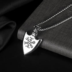 Retro Stainless Steel Shield Men's Pendant