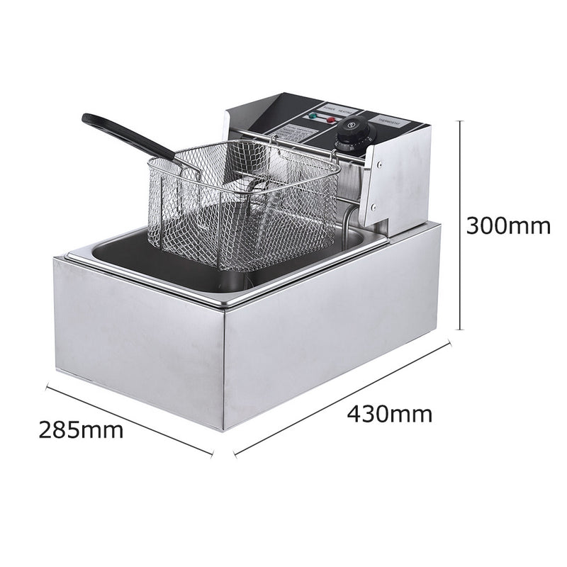 Electric Fryer Multifunctional Intelligent 6L Large Capacity