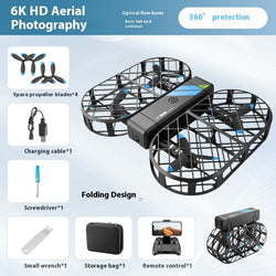 V38 Foldable UAV Mesh Fully Surrounded By Drone