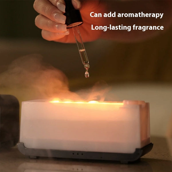 Usb Household Flame Humidifier  Aromatherapy Machine