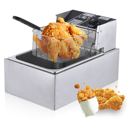 Electric Fryer Multifunctional Intelligent 6L Large Capacity