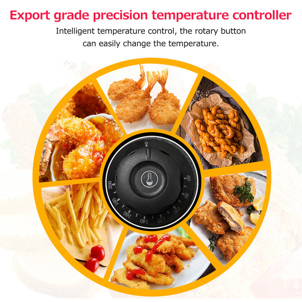 Electric Fryer Multifunctional Intelligent 6L Large Capacity